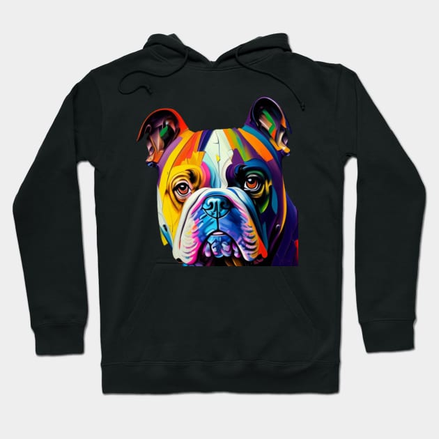 Colorful dog Hoodie by Mcvipa⭐⭐⭐⭐⭐